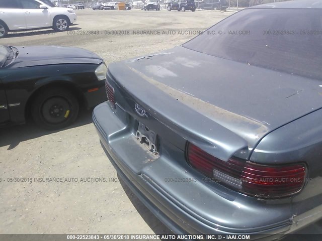 1G1BL52P5TR166630 - 1996 CHEVROLET CAPRICE / IMPALA CLASSIC/SS GREEN photo 6