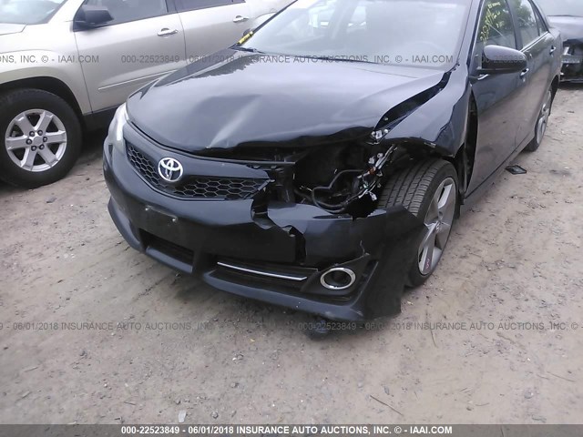 4T1BF1FK7CU193147 - 2012 TOYOTA CAMRY SE/LE/XLE 黑色 照片 6