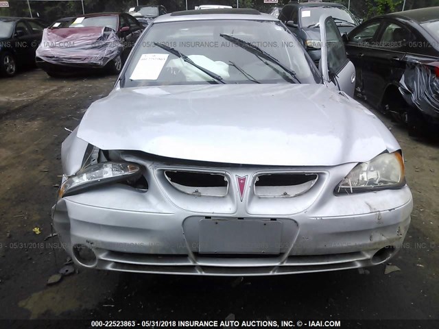 1G2NF52E54M651217 - 2004 PONTIAC GRAND AM SE1 SILVER photo 6