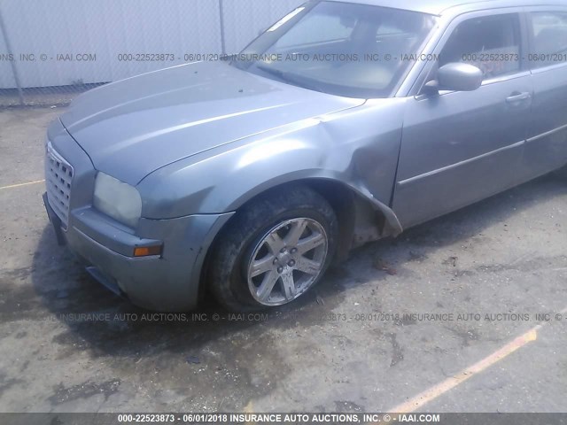 2C3KA53G77H752753 - 2007 CHRYSLER 300 TOURING SILVER photo 6