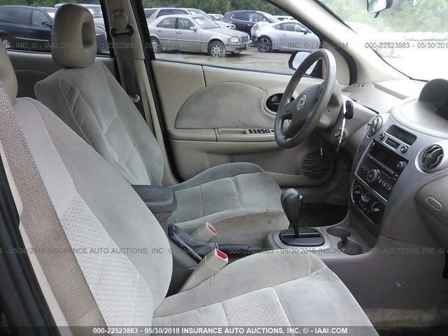 1G8AL55F96Z173309 - 2006 SATURN ION LEVEL 3 GOLD photo 5