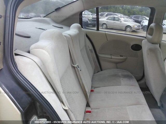 1G8AL55F96Z173309 - 2006 SATURN ION LEVEL 3 GOLD photo 8