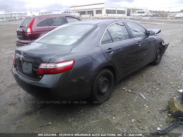 4T1BE46K89U876813 - 2009 TOYOTA CAMRY SE/LE/XLE GRAY photo 4