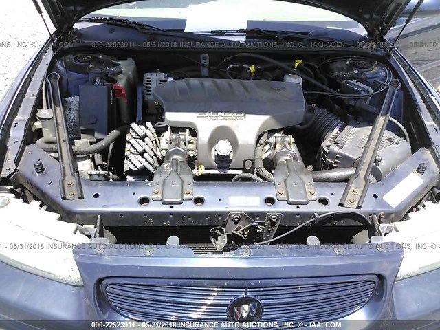 2G4WB52K131136478 - 2003 BUICK REGAL LS BLUE photo 10