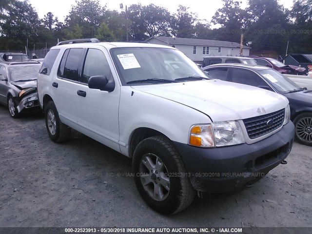 1FMZU72K43ZB50448 - 2003 FORD EXPLORER XLS/XLS SPORT WHITE photo 1