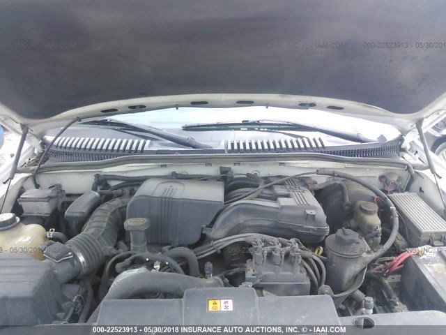 1FMZU72K43ZB50448 - 2003 FORD EXPLORER XLS/XLS SPORT WHITE photo 10