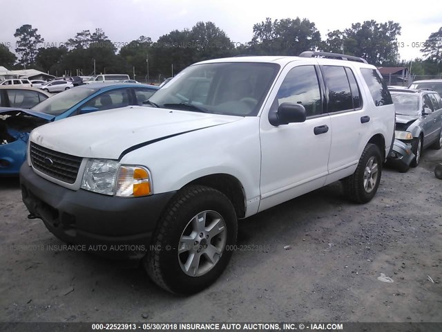 1FMZU72K43ZB50448 - 2003 FORD EXPLORER XLS/XLS SPORT WHITE photo 2