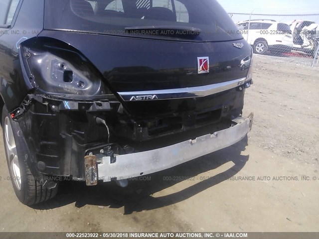 W08AR671485086707 - 2008 SATURN ASTRA XE BLACK photo 6