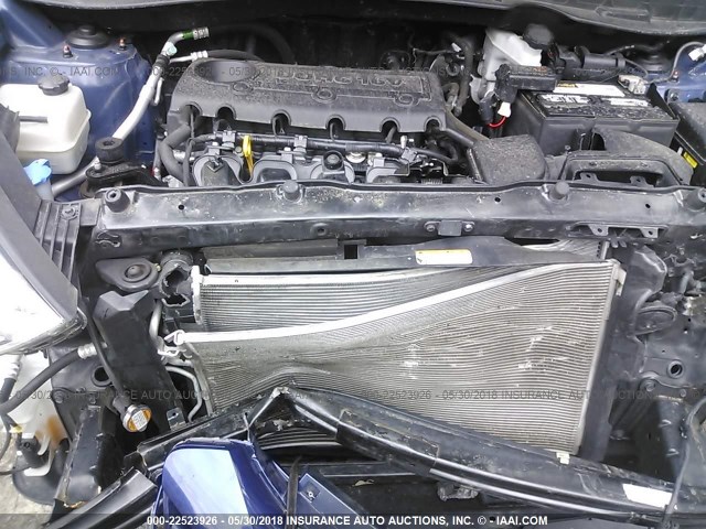 KM8JU3AC5CU437696 - 2012 HYUNDAI TUCSON GLS/LIMITED ლურჯი ფოტო 10