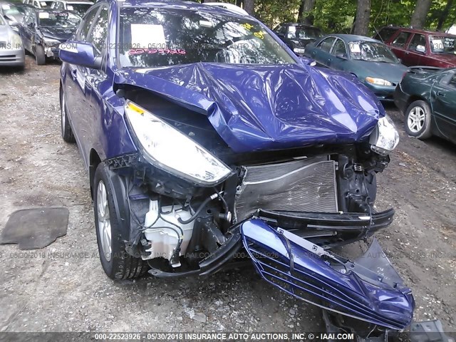 KM8JU3AC5CU437696 - 2012 HYUNDAI TUCSON GLS/LIMITED ლურჯი ფოტო 6