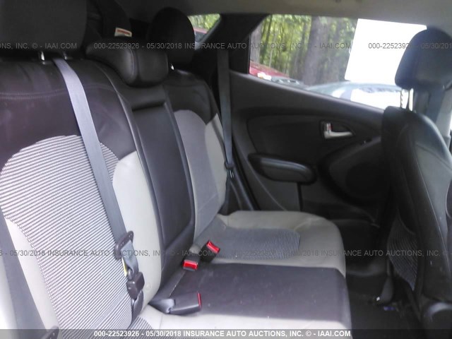 KM8JU3AC5CU437696 - 2012 HYUNDAI TUCSON GLS/LIMITED ლურჯი ფოტო 8