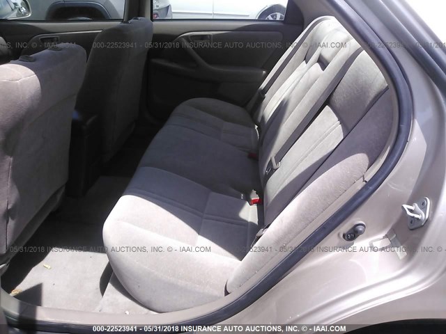4T1BG22K1WU218086 - 1998 TOYOTA CAMRY CE/LE/XLE GOLD photo 8