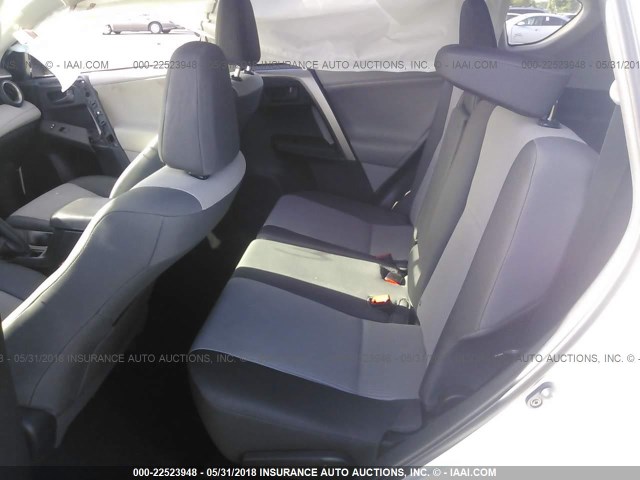 2T3BFREVXDW108224 - 2013 TOYOTA RAV4 LE 白色 照片 8