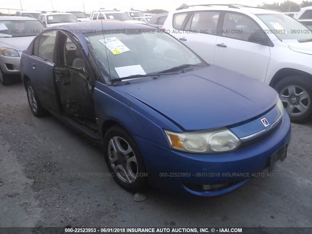 1G8AK52F64Z140451 - 2004 SATURN ION LEVEL 3 BLUE photo 1