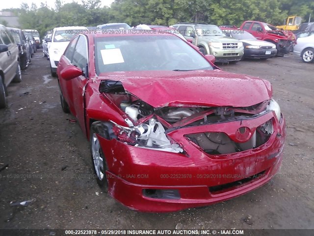 4T1BE46K88U235269 - 2008 TOYOTA CAMRY CE/LE/XLE/SE RED photo 6