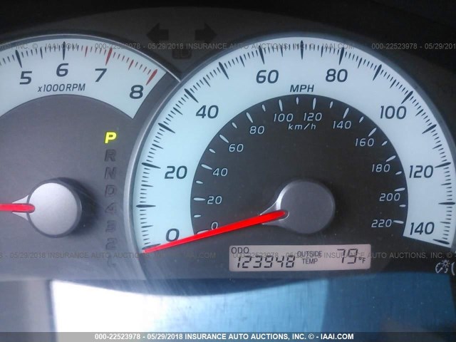 4T1BE46K88U235269 - 2008 TOYOTA CAMRY CE/LE/XLE/SE RED photo 7