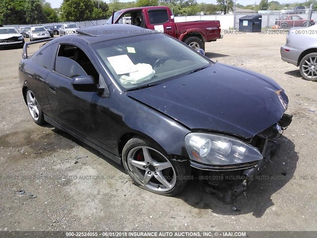 JH4DC53086S002575 - 2006 ACURA RSX TYPE-S BLACK photo 1