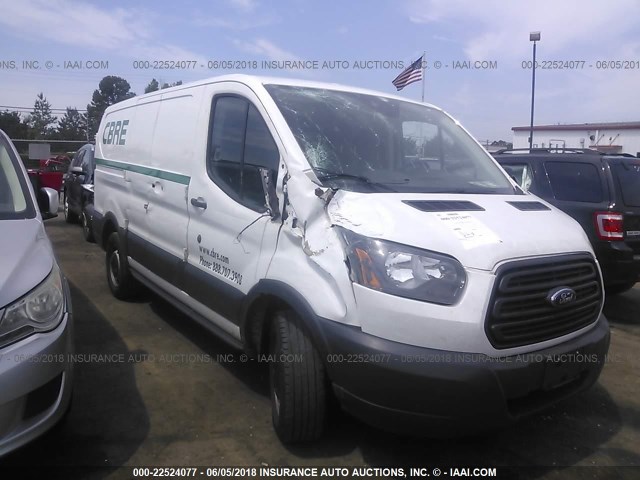 1FTYE1ZM2FKA85209 - 2015 FORD TRANSIT T-150 WHITE photo 6