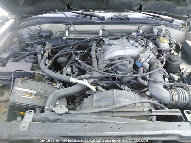 JN8AR07S0YW405810 - 2000 NISSAN PATHFINDER LE/SE/XE TAN photo 10