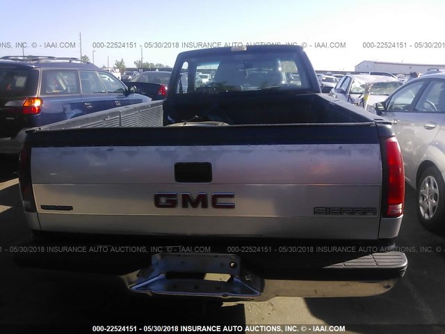 1GTDC14K0LE517431 - 1990 GMC SIERRA C1500 BLACK photo 8