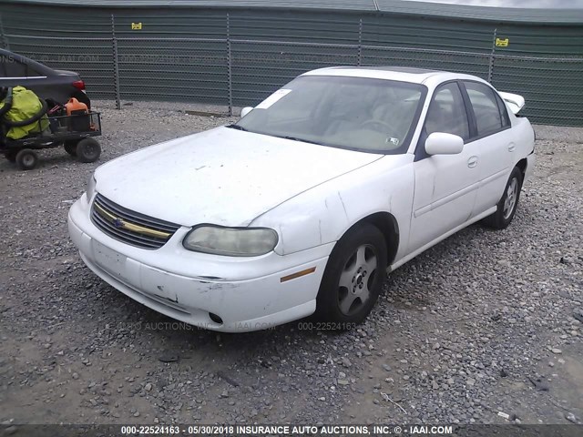 1G1NE52J62M676287 - 2002 CHEVROLET MALIBU LS თეთრი ფოტო 2