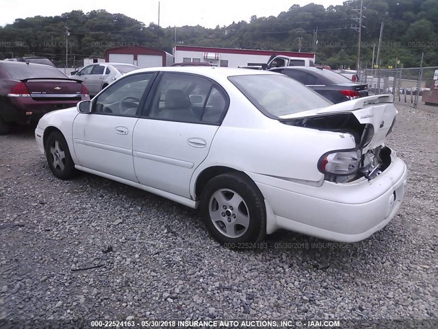 1G1NE52J62M676287 - 2002 CHEVROLET MALIBU LS თეთრი ფოტო 3