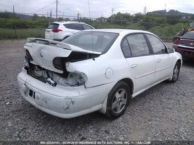 1G1NE52J62M676287 - 2002 CHEVROLET MALIBU LS თეთრი ფოტო 4