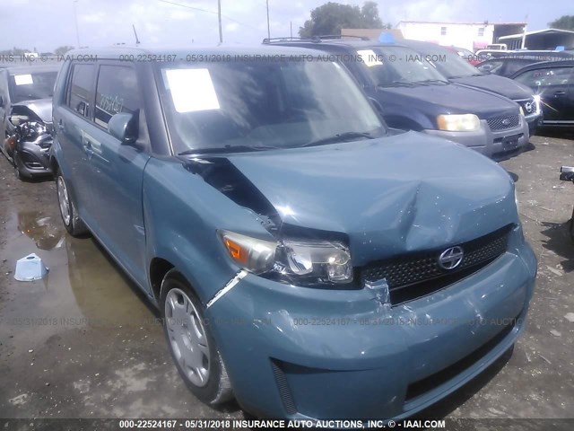 JTLZE4FE7A1112183 - 2010 TOYOTA SCION XB GREEN photo 1