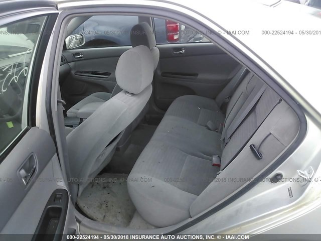 4T1BE32K95U515312 - 2005 TOYOTA CAMRY LE/XLE/SE ვერცხლისფერი ფოტო 8
