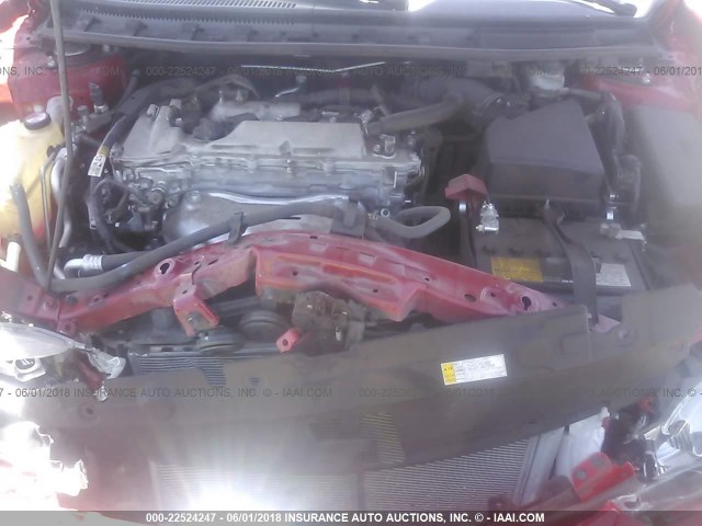 JTKJF5C76GJ021683 - 2016 TOYOTA SCION TC 红色 照片 10