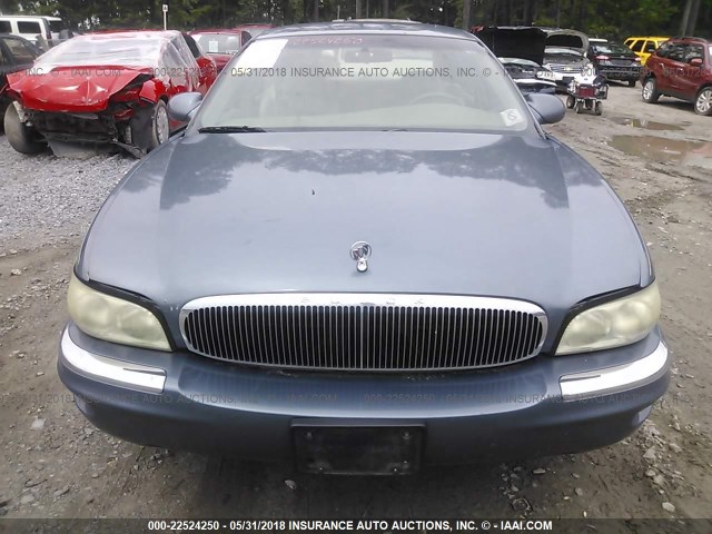 1G4CW54K724229092 - 2002 BUICK PARK AVENUE  BLUE photo 6