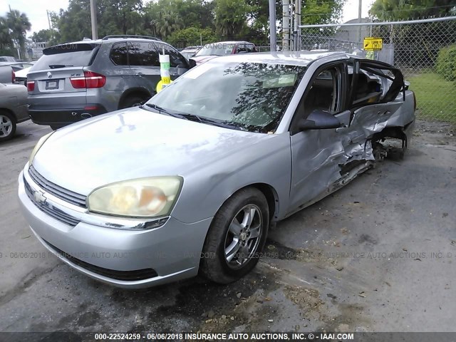 1G1ZT54875F201614 - 2005 CHEVROLET MALIBU LS 银色 照片 2