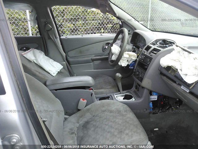 1G1ZT54875F201614 - 2005 CHEVROLET MALIBU LS 银色 照片 5