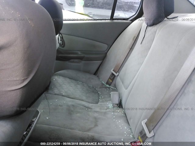 1G1ZT54875F201614 - 2005 CHEVROLET MALIBU LS 银色 照片 8