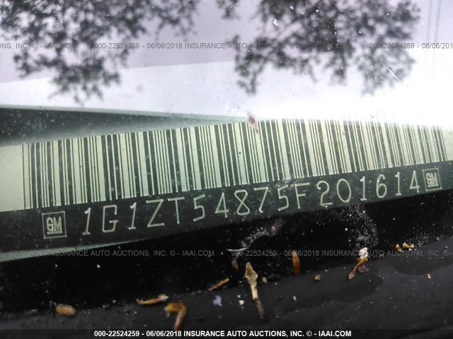 1G1ZT54875F201614 - 2005 CHEVROLET MALIBU LS 银色 照片 9