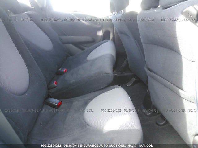 JHMGD37677S063947 - 2007 HONDA FIT S ლურჯი ფოტო 8