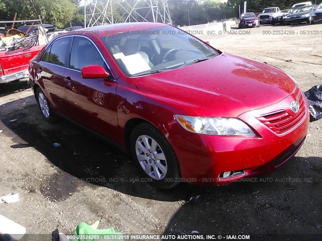 4T1BK46K37U050800 - 2007 TOYOTA CAMRY NEW GENERAT LE/XLE/SE RED photo 1