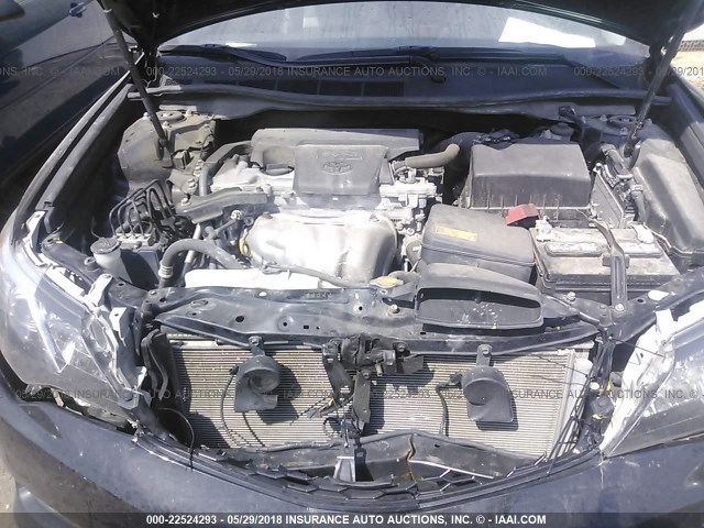 4T1BF1FK3EU439422 - 2014 TOYOTA CAMRY L/SE/LE/XLE შავი ფოტო 10