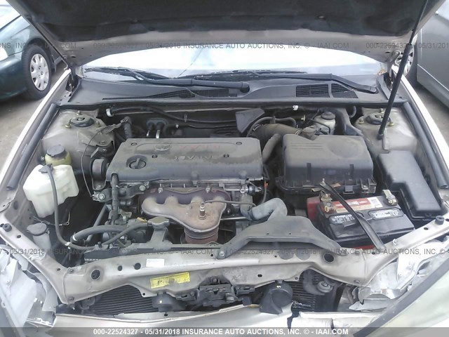 4T1BE32K94U299587 - 2004 TOYOTA CAMRY LE/XLE/SE Qızıl foto 10