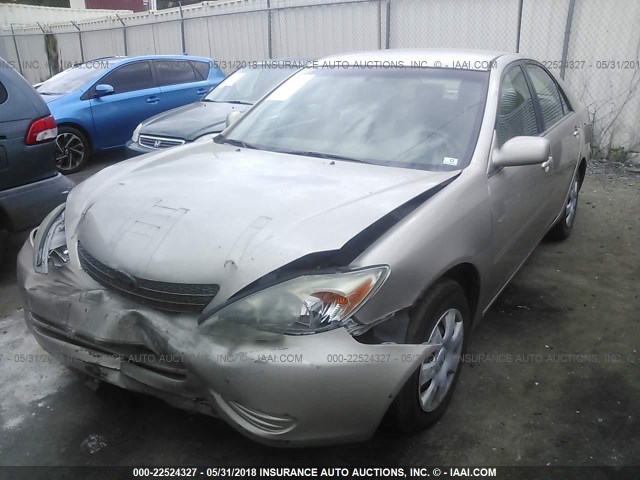 4T1BE32K94U299587 - 2004 TOYOTA CAMRY LE/XLE/SE Qızıl foto 2