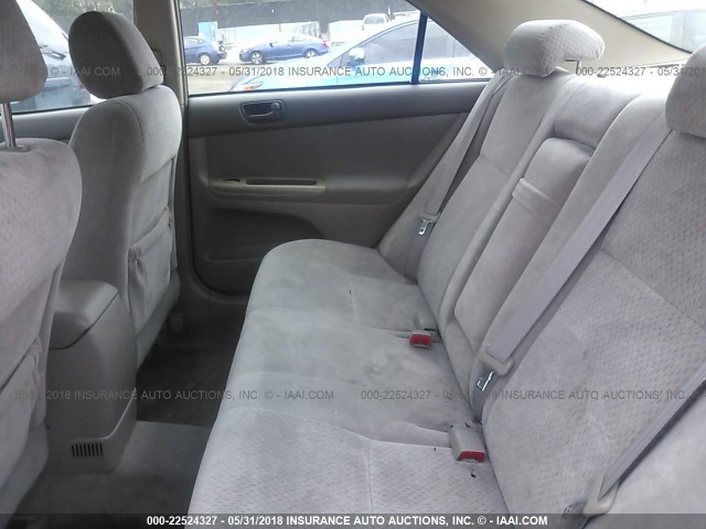 4T1BE32K94U299587 - 2004 TOYOTA CAMRY LE/XLE/SE Qızıl foto 8