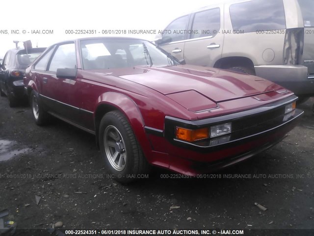 JT2MA67L8F0152787 - 1985 TOYOTA SUPRA RED photo 1