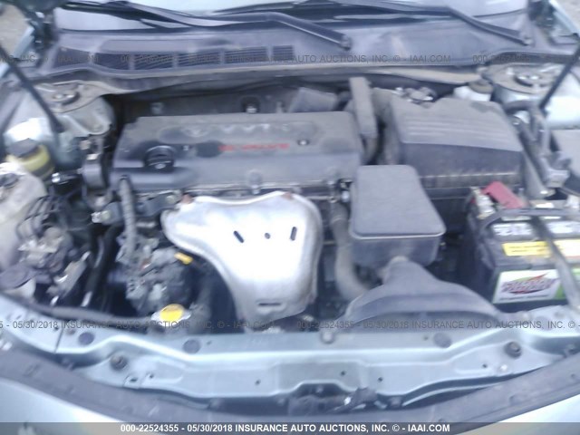 4T1BE46K09U877289 - 2009 TOYOTA CAMRY SE/LE/XLE მწვანე ფოტო 10