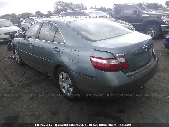 4T1BE46K09U877289 - 2009 TOYOTA CAMRY SE/LE/XLE GREEN photo 3