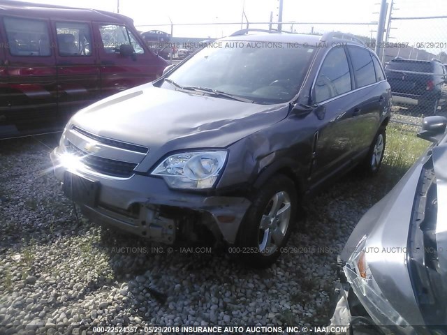 3GNAL2EK9CS633067 - 2012 CHEVROLET CAPTIVA SPORT/LS GRAY photo 2