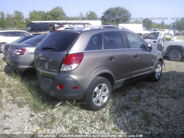 3GNAL2EK9CS633067 - 2012 CHEVROLET CAPTIVA SPORT/LS GRAY photo 4