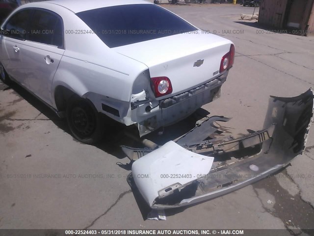 1G1ZC5E04A4110072 - 2010 CHEVROLET MALIBU 1LT 白色 照片 6