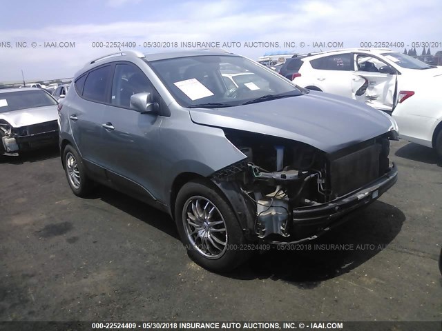 KM8JU3AC0BU126952 - 2011 HYUNDAI TUCSON GLS/LIMITED 银色 照片 1