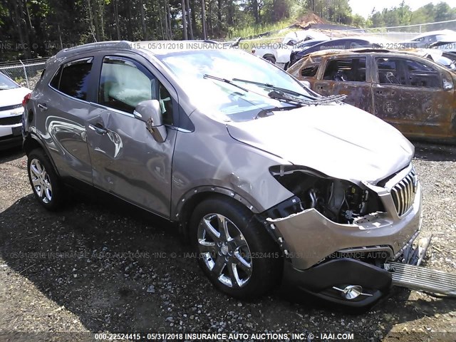 KL4CJBSB4EB535195 - 2014 BUICK ENCORE CONVENIENCE 棕色 照片 1