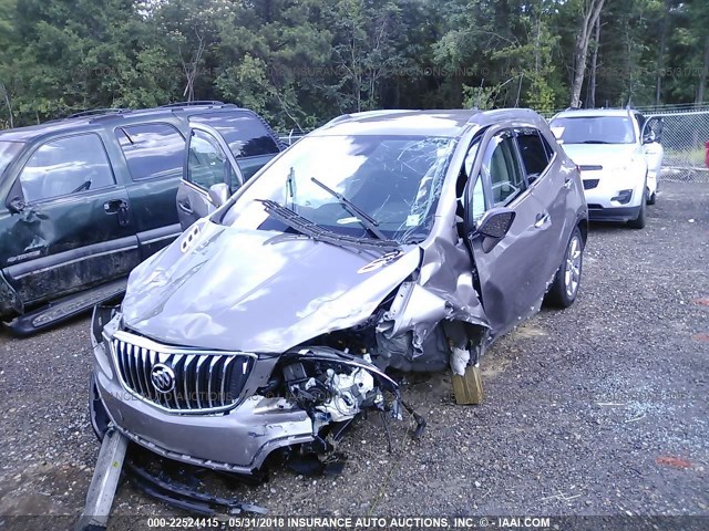 KL4CJBSB4EB535195 - 2014 BUICK ENCORE CONVENIENCE 棕色 照片 6